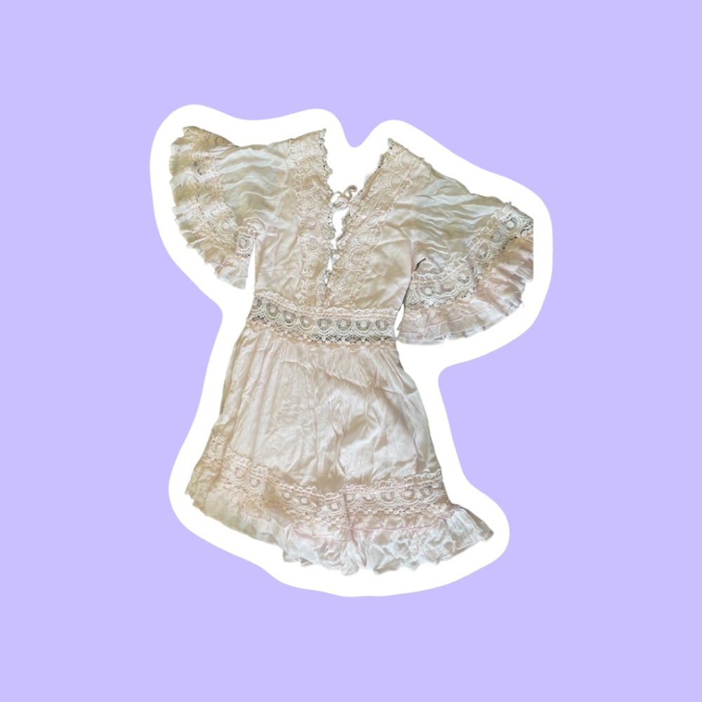 Musette Boutique Pink Lace Dress